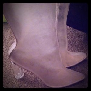 Ego clear transparent boots
